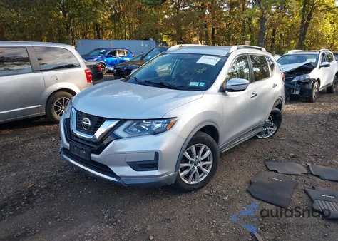 2018 Nissan Rogue Sv из США, поврежденный, VIN KNMAT2MV3JP605300
